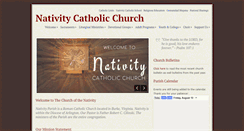 Desktop Screenshot of nativityburke.org